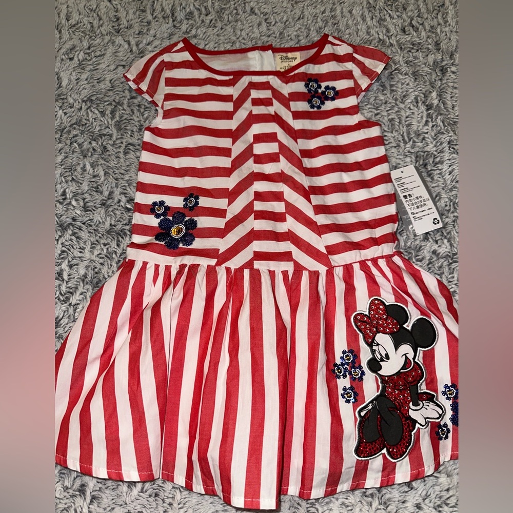 Disney Store Minnie Mouse Dress size 3 NWT